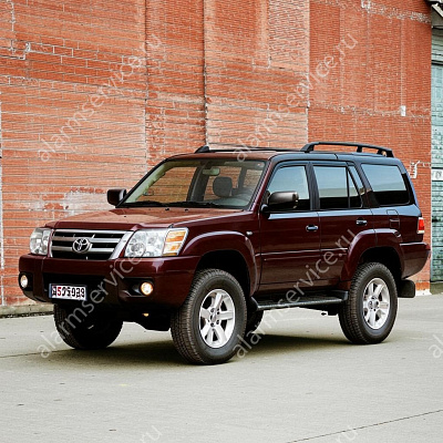 Установка сигнализации на Toyota Prado 100